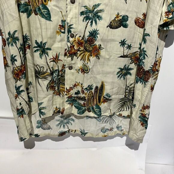 BOCA Classics Men's Multicolor Hawaiian Short Sleeve Button Up Shirt Size XL - Picture 2 of 8